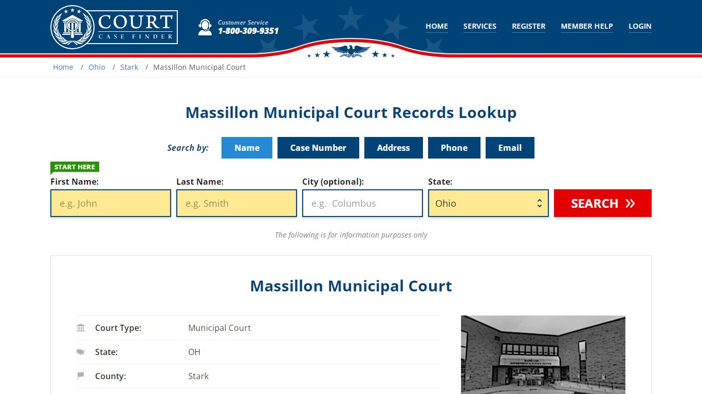 Massillon Municipal Court Records | Massillon, Stark County, OH Court ...